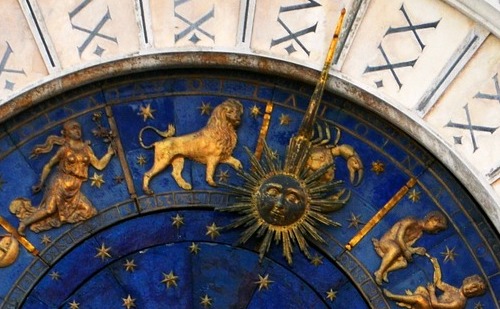 astrological clock - perfect timing
